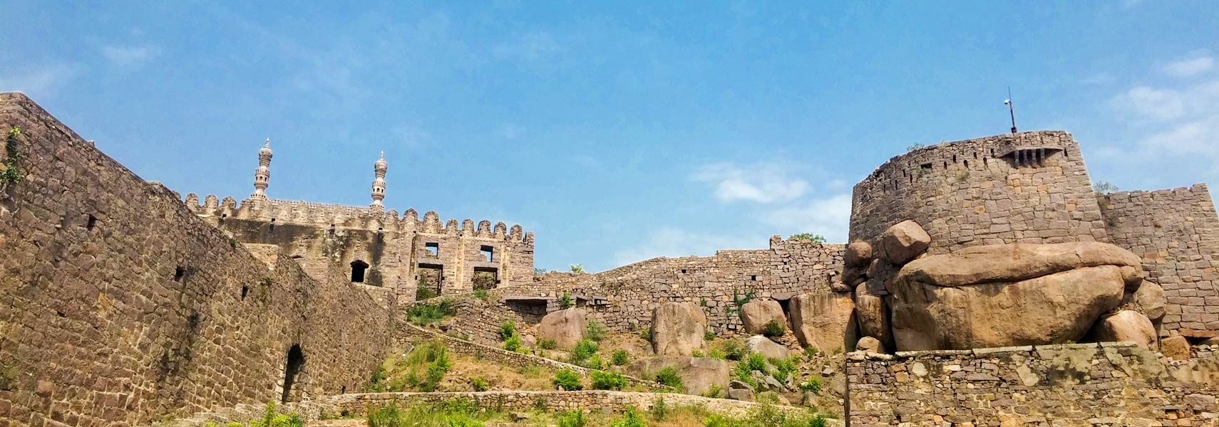 Golconda Fort near Hyderabad, Telangana