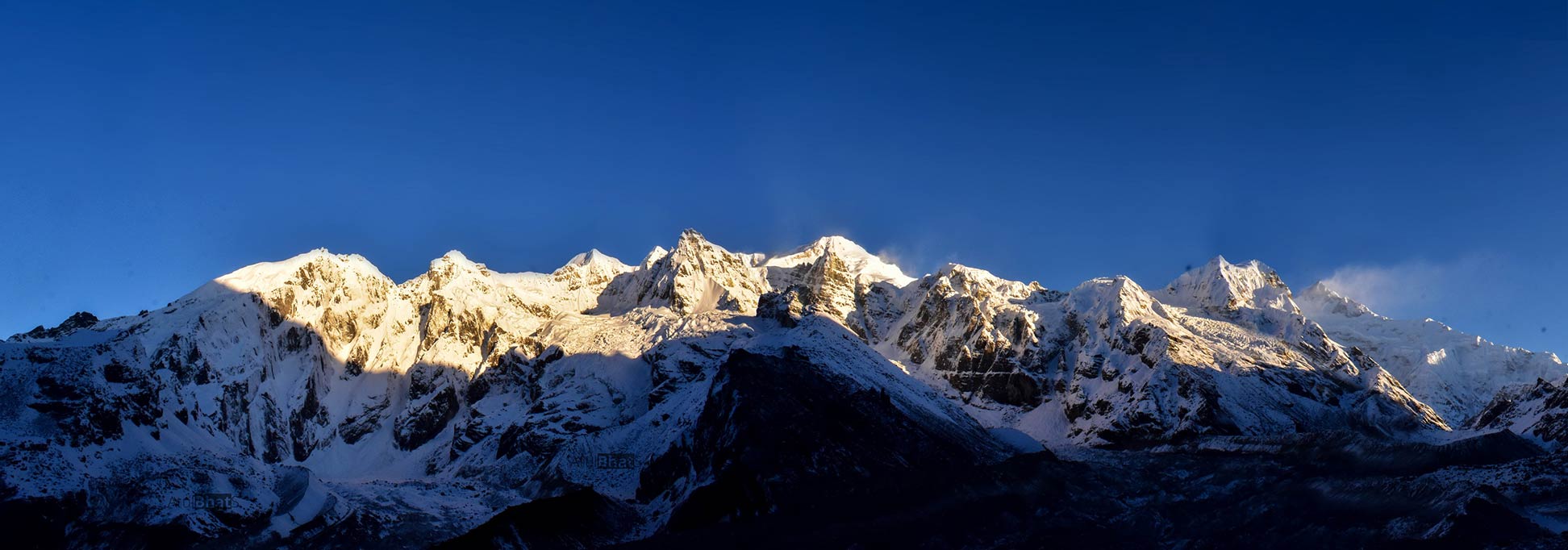Himalayan peaks, seen from Goecha La, Sikkim