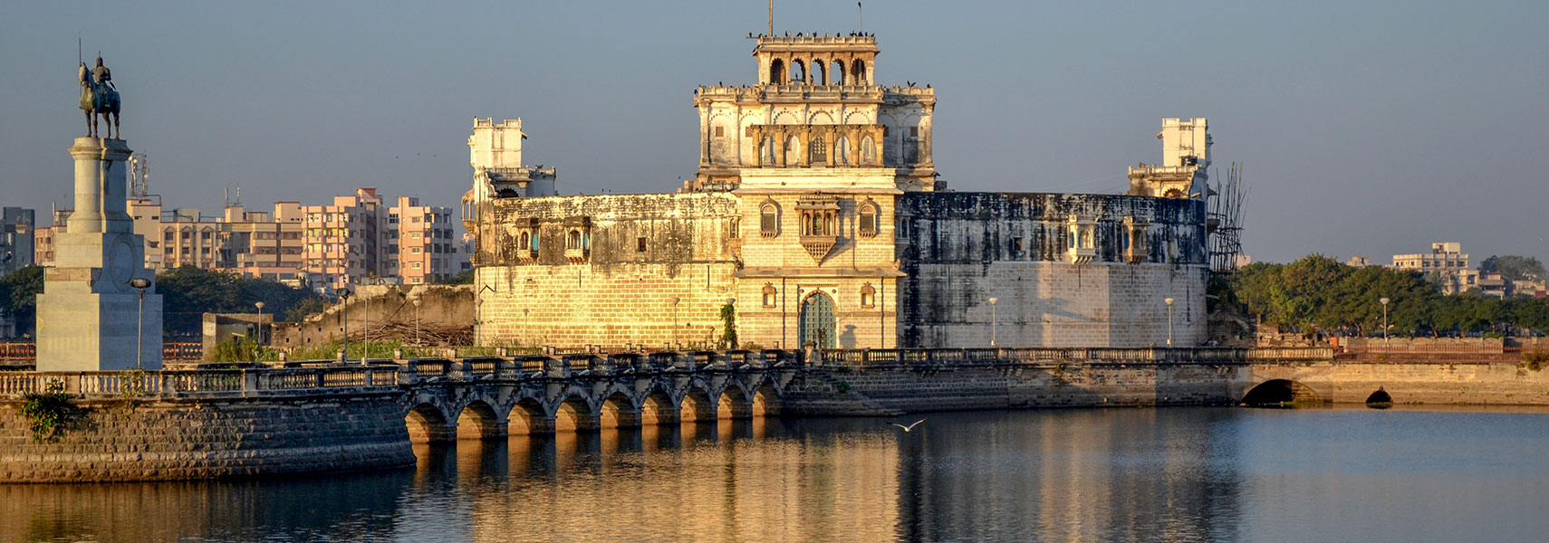 Lakhota Palace and Museum Lakhota lake in Jamnagar