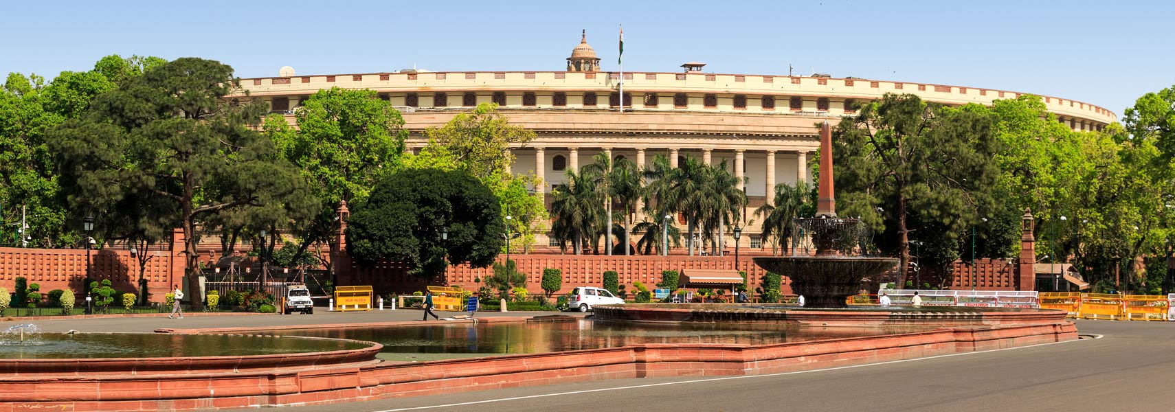 Sansad Bhawan (Parliament House) in New Delhi