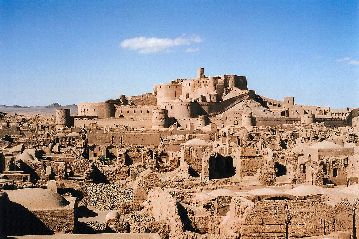 Arg-e Bam Citadel Before the 2003 earthquake, Bam, Kerman Province, Iran