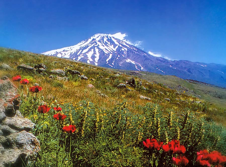 Mount Damavand, Elburz mountains, Iran