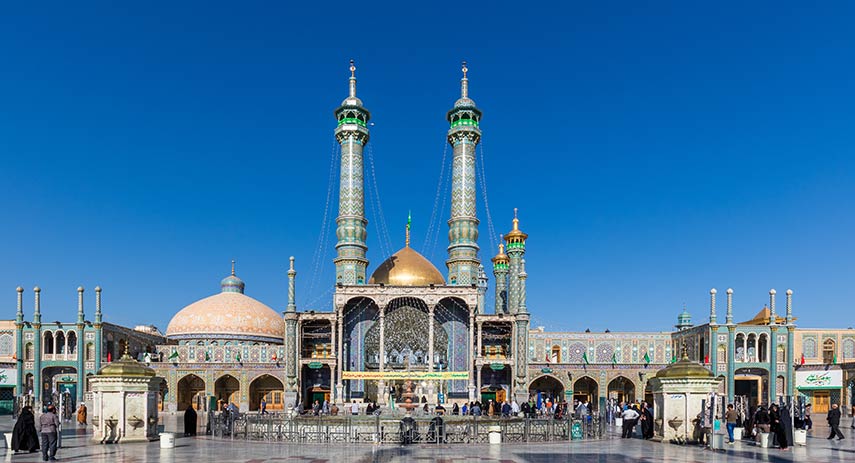 Fatimah Ma'sumah Shrine in Qom, Iran