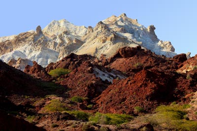 Hormoz Island landscape, Iran, Persian Gulf