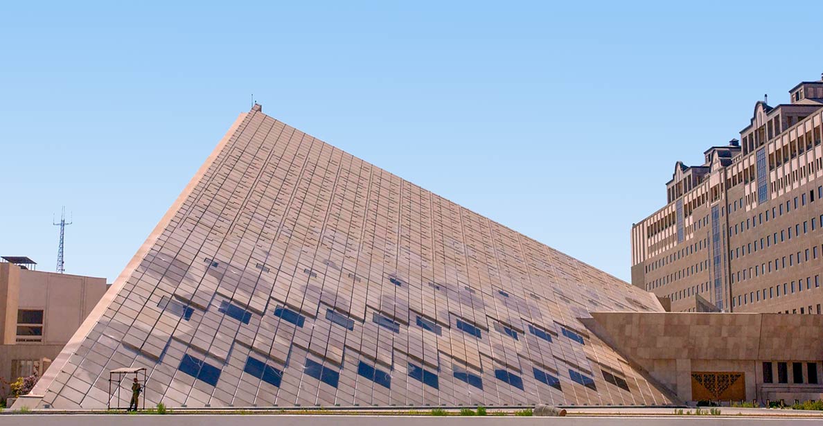 Iranian National Assembly building in Tehran