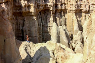 Star Valley landscape on Qeshm Island, Strait of Hormuz