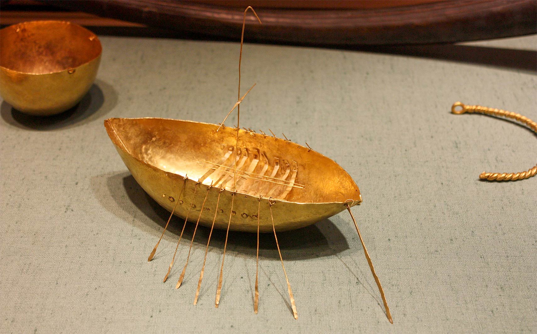 Broighter Gold in the National Museum of Ireland