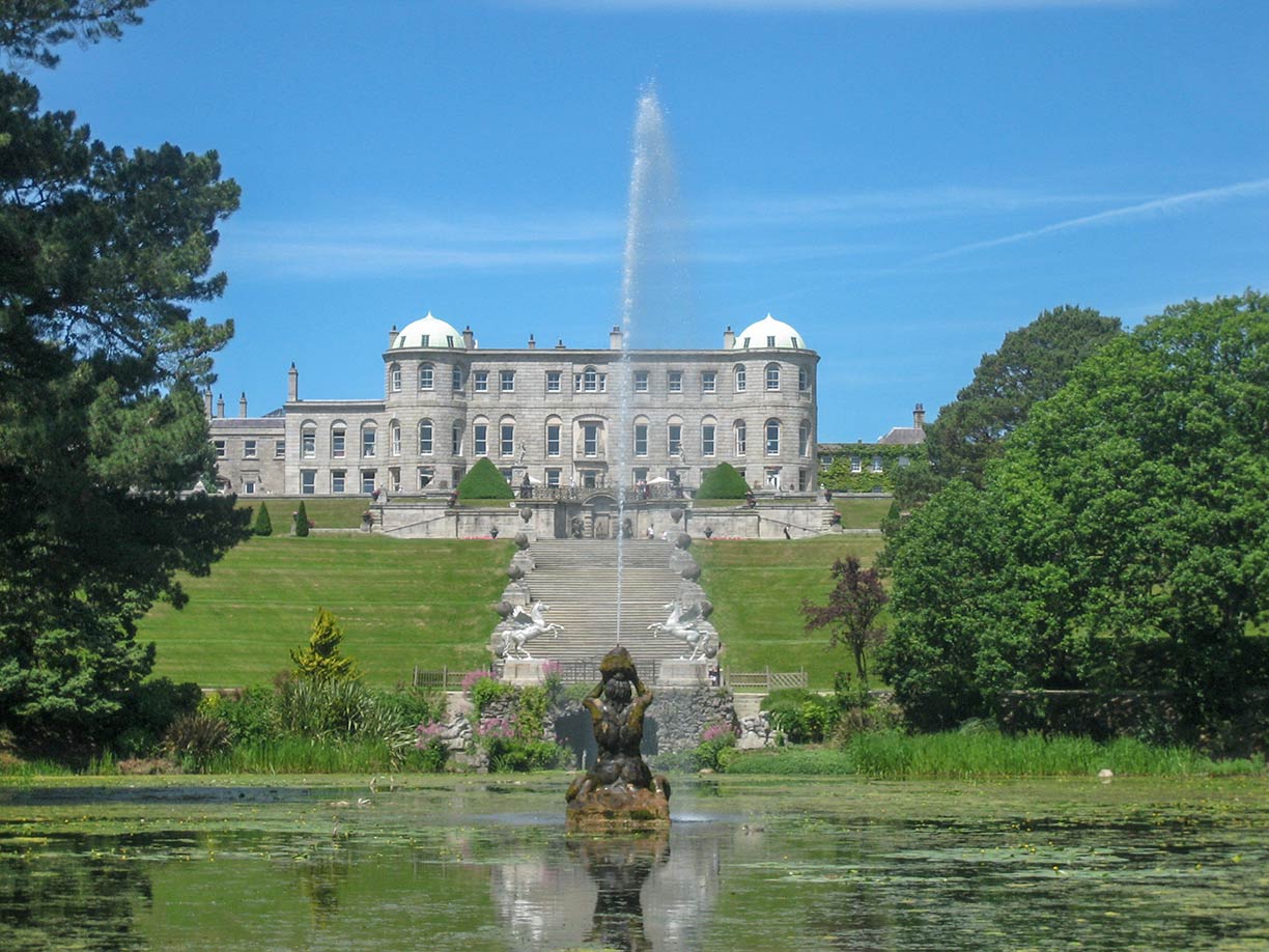 Powerscourt Estate in Enniskerry, Ireland