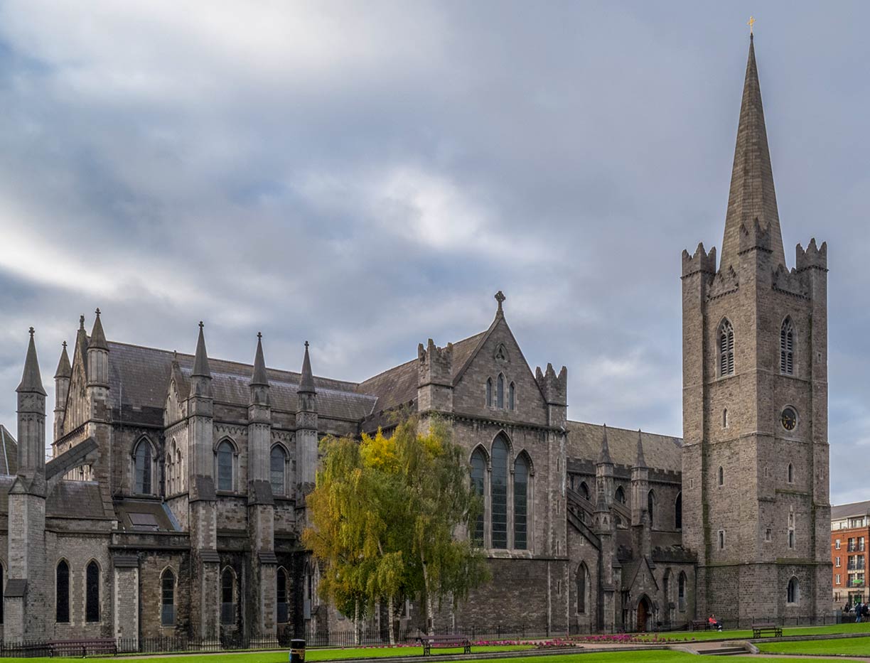 Saint Patrick's Cathedral in Dublin, the National Cathedral of the Church of Ireland