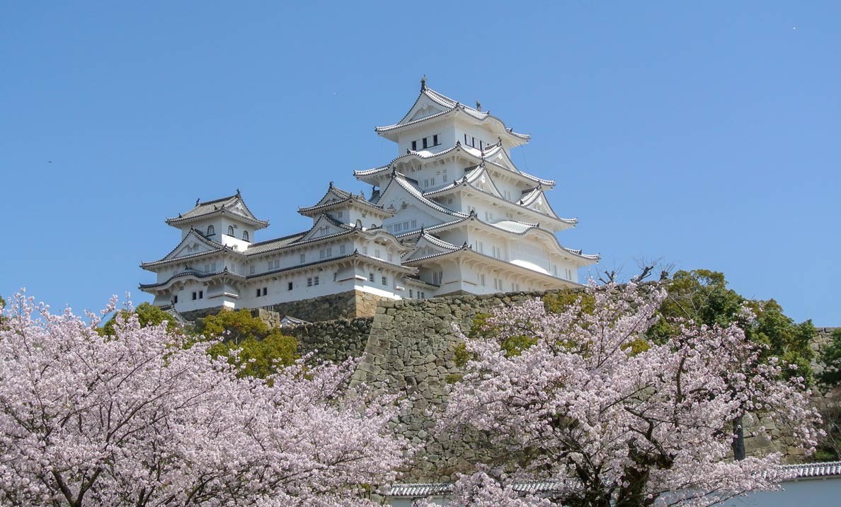 Himeji castle complex, Japan
