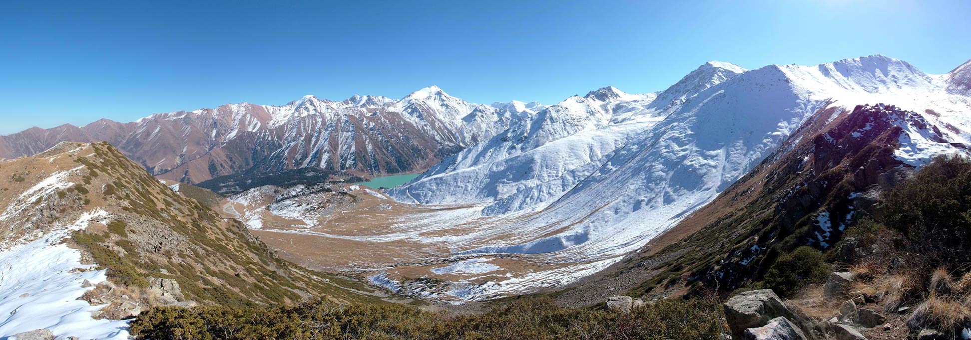 Tian Shan mountains in south-eastern Kazakhstan