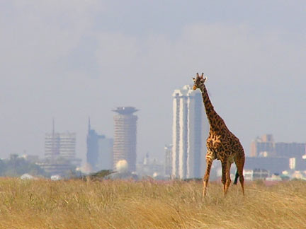 Google Map of Nairobi, Kenya - Nations Online Project