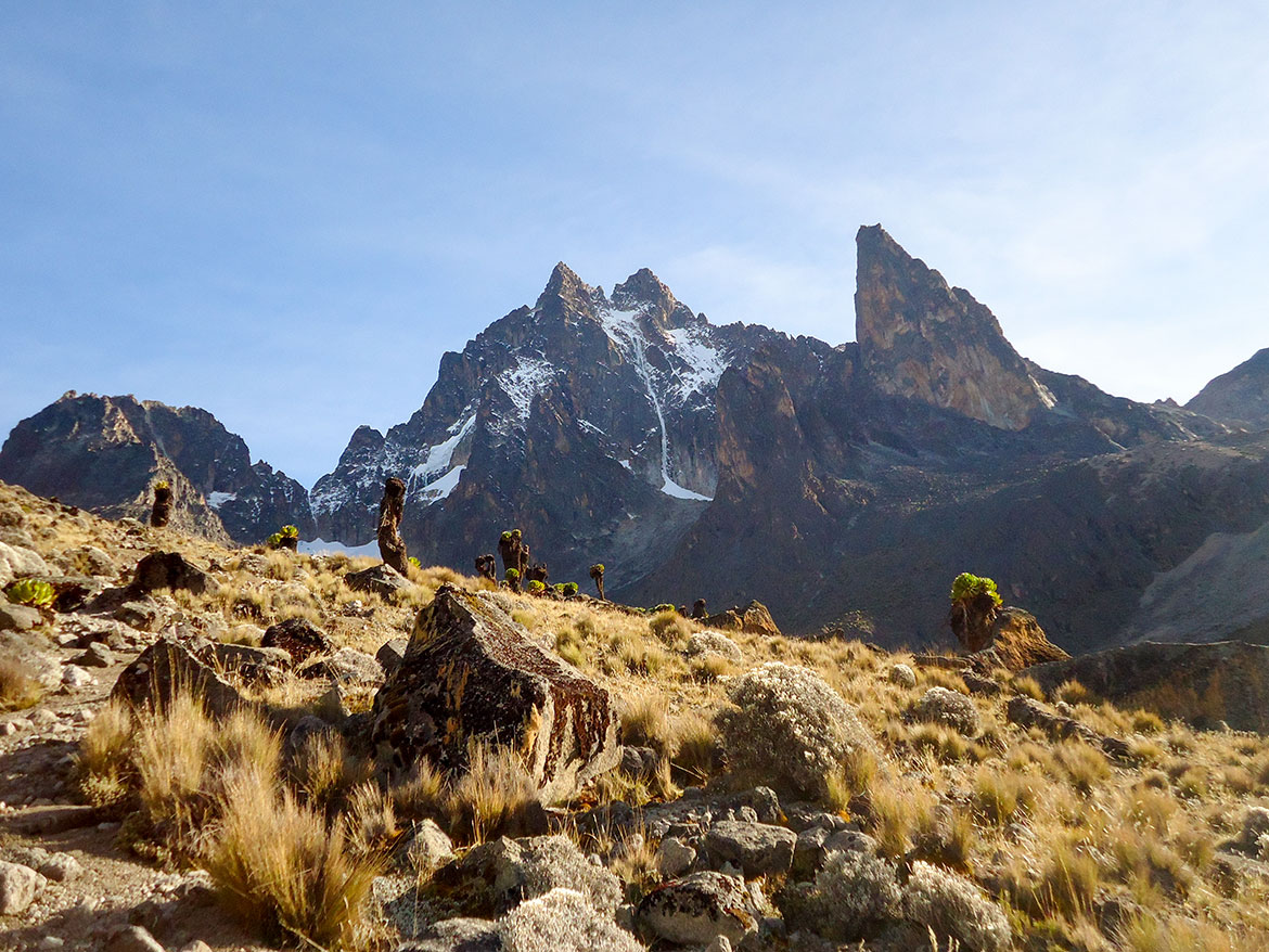 Peaks of Mount Kenya