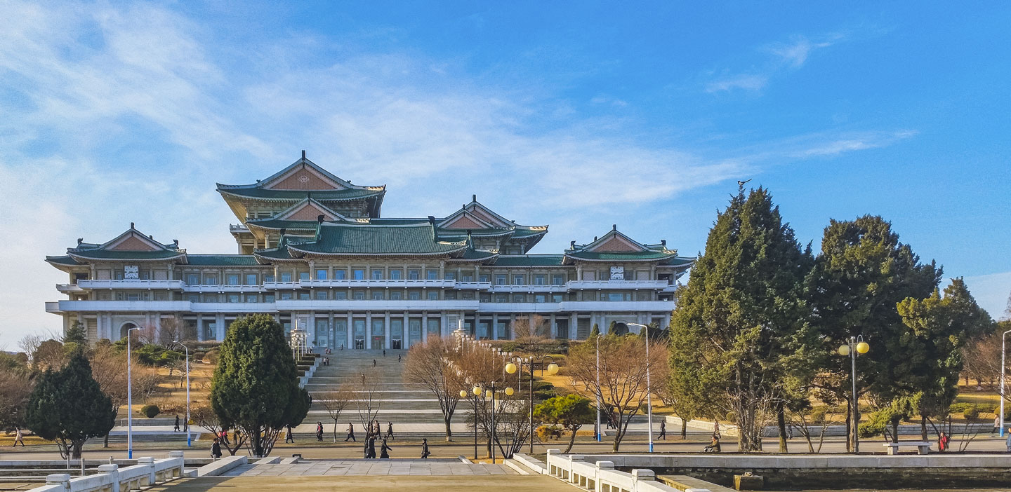 Grand People's Study House in Pyongyang, North Korea