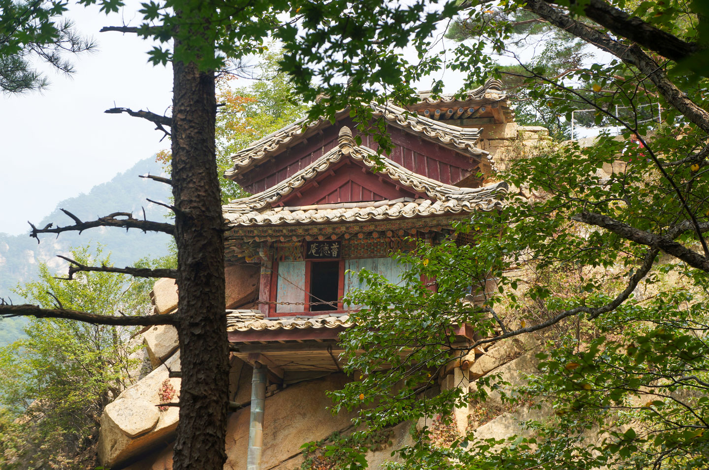 The Podok Hermitage, one of North Korea's national treasures.