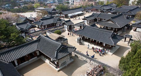 Namsangol, Traditional Korean Houses 