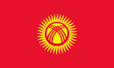 Kyrgyzstan Flag