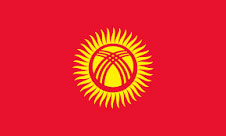 Kyrgyzstan Flag