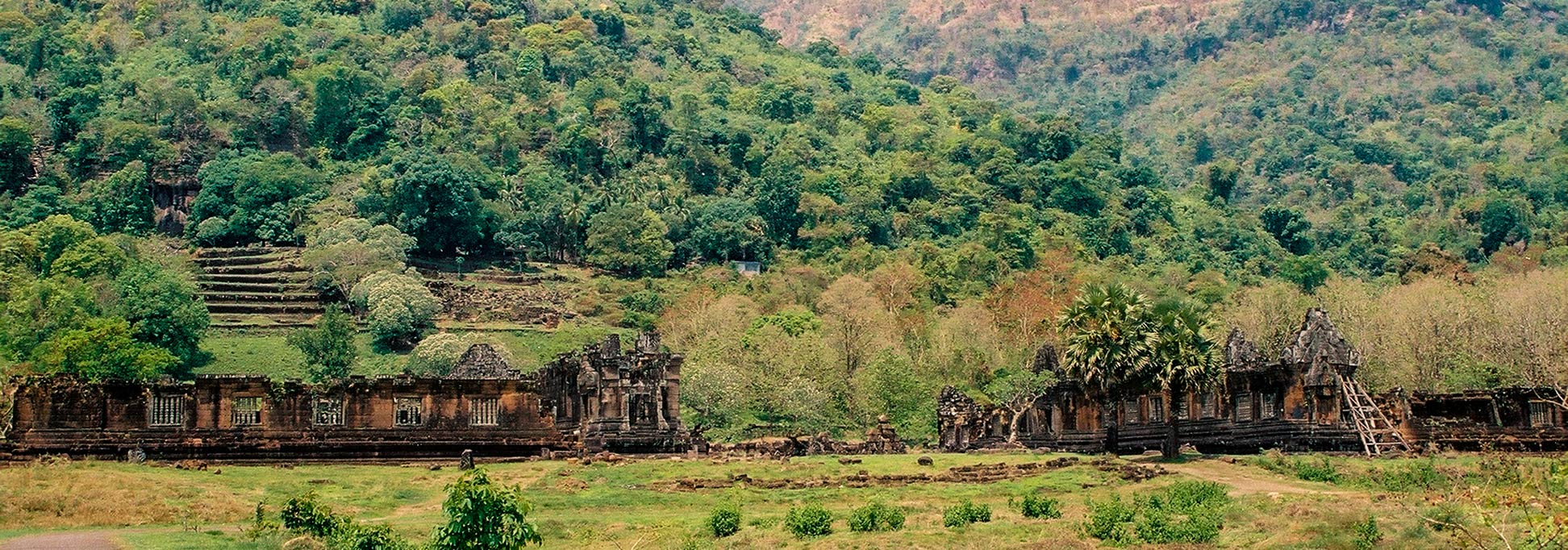 Ruins of a Khmer sanctuary near Champasak