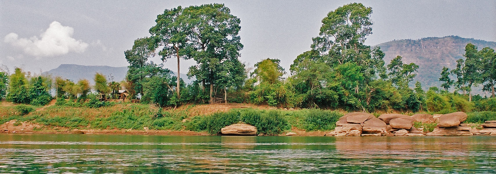 Mekong River, Lao near the city of Pakse