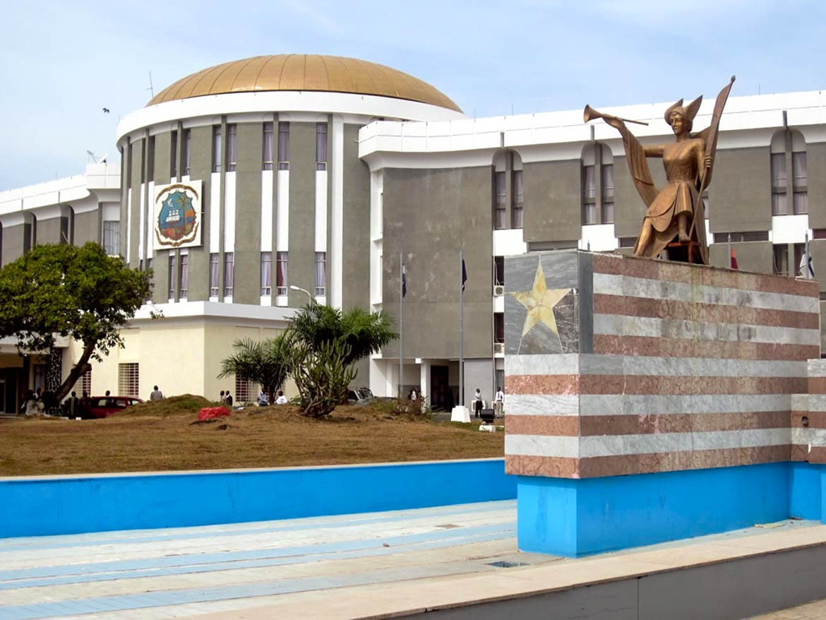 Liberia's Capitol Building in Monrovia