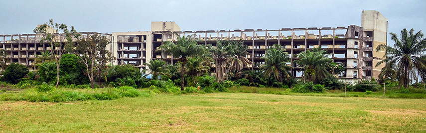 Ruins of Hotel Africa, Monrovia