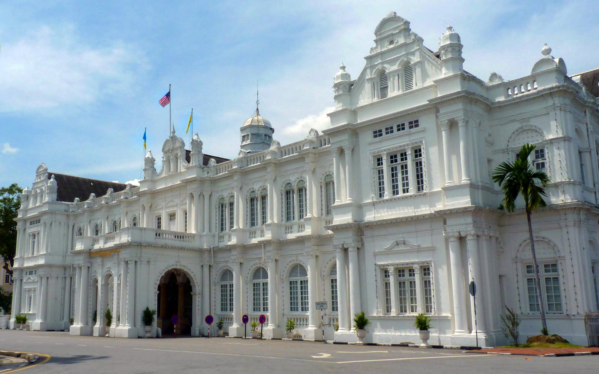 Penang City Hall in George Town, Malaysia