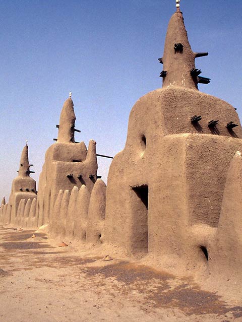 Roof of the Djenne Mosque