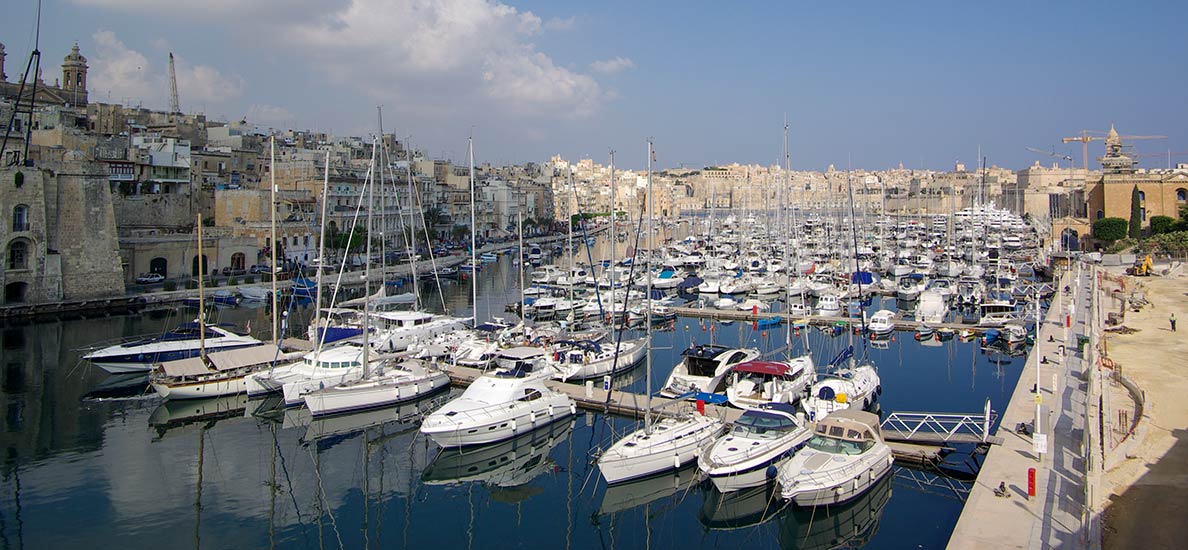 Grand Harbour Marina at Il Birgu or Città Vittoriosa