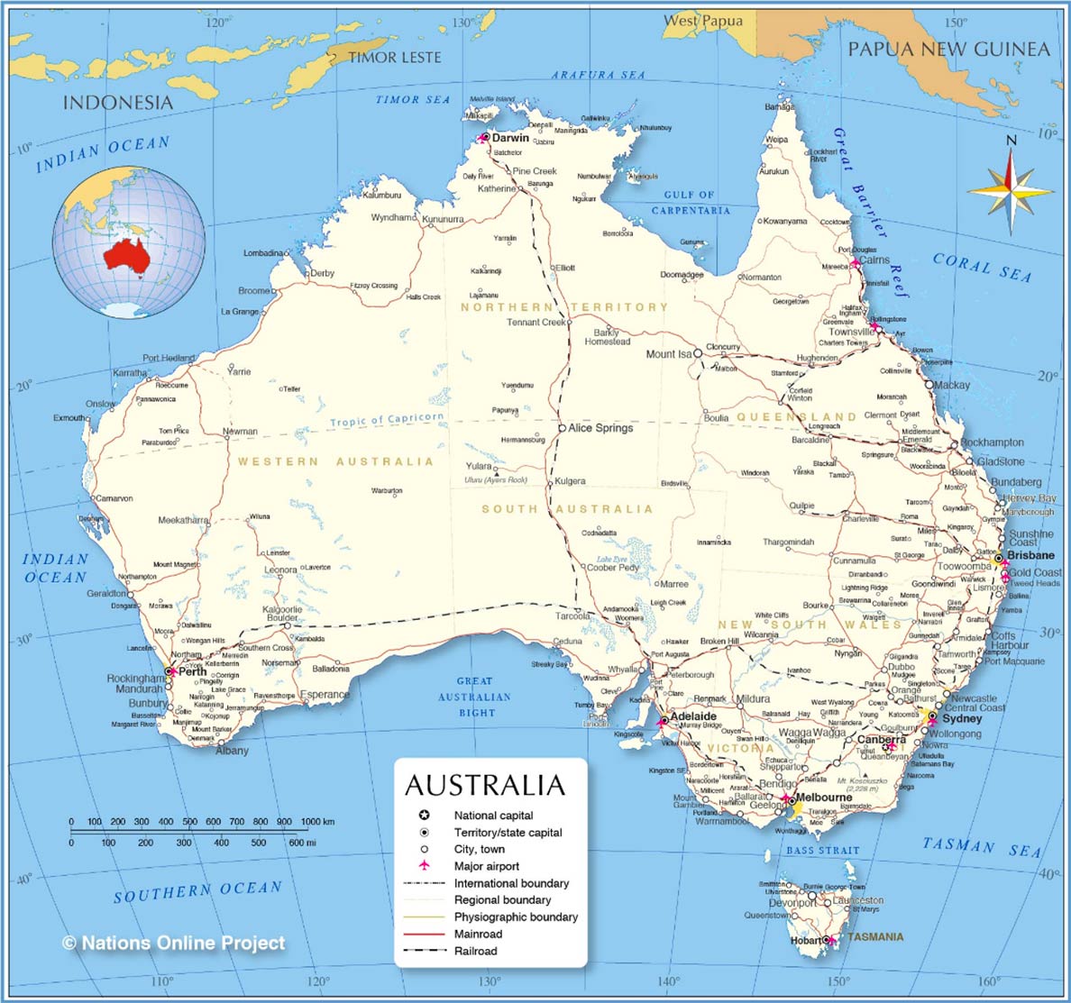 Australia Map