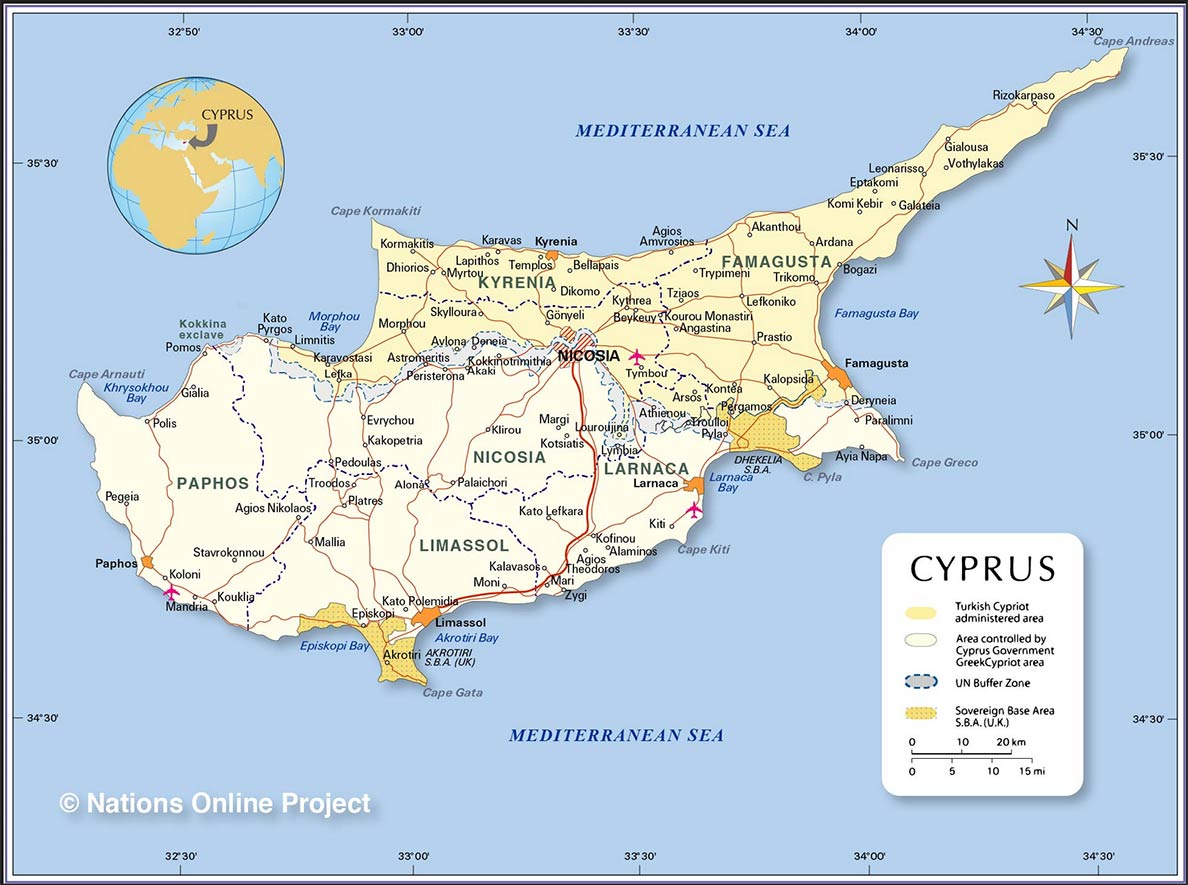 Cyprus Map