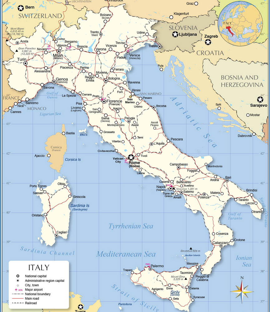 Italy Map