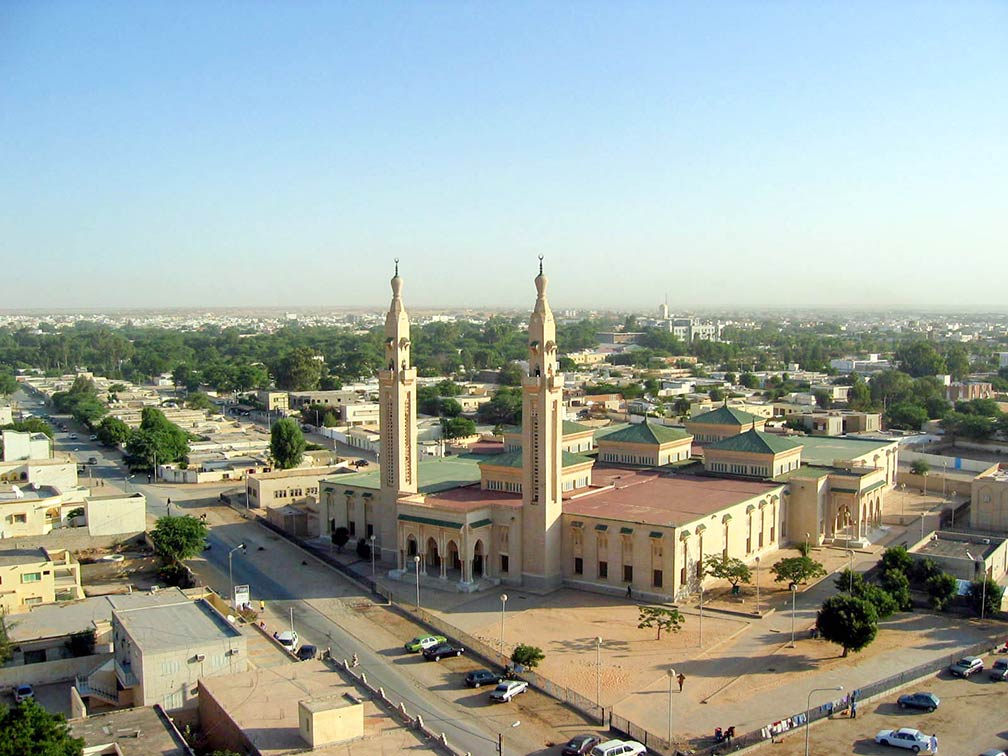 Grand Central Mosque in Nouakchott