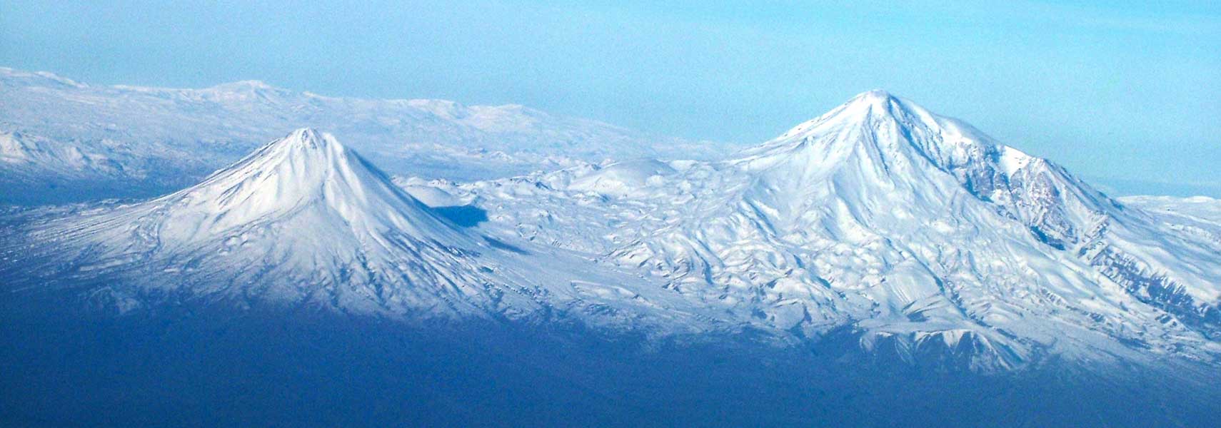Mount Ararat peaks, Turkey