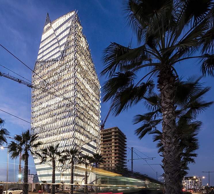 Financial Tower in Casablanca, Morocco