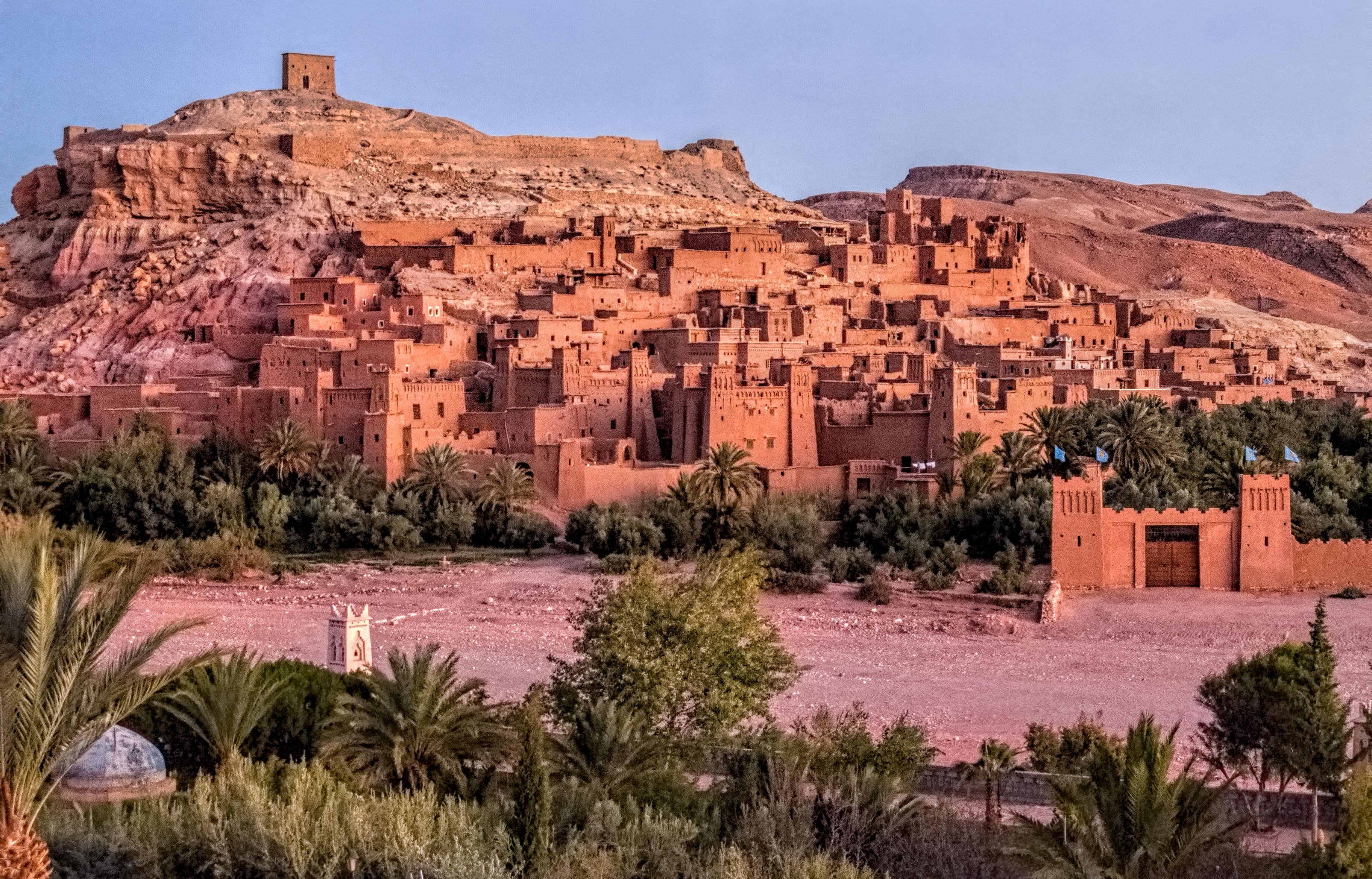 Aït Ben Haddou, the fortified city in the foothills of the High Atlas in Morocco