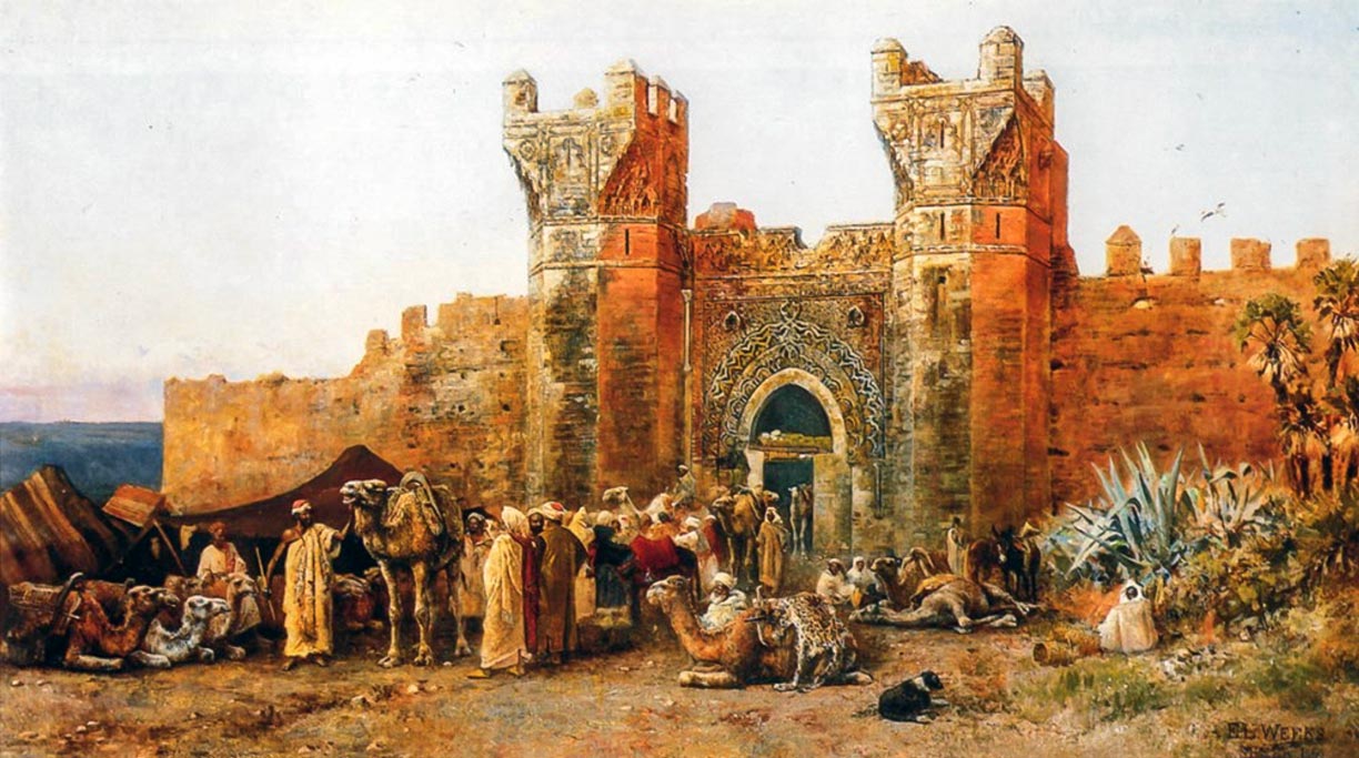 The Gate of Shehal, a painting by Edwin Lord Weeks
