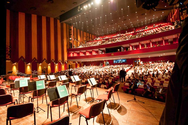 Interior of the Nationaltheater Mohammed V