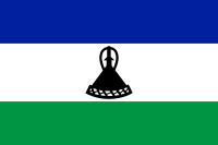  Lesotho Flag