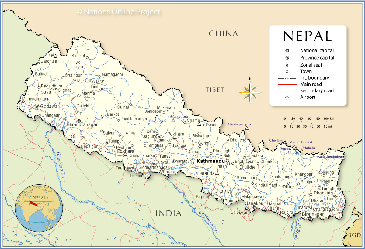 Nepal Map