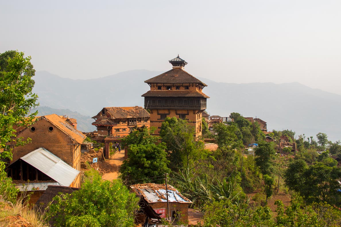 Royal Nuwakot Palace in the Kathmandu Valley.