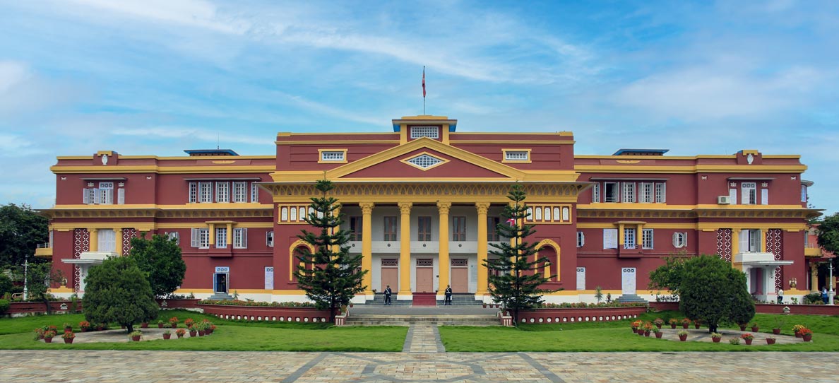 Shital Niwas building in Kathmandu, Nepal