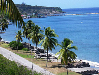 Ruins of 18th century warehouses, St.Eustatius