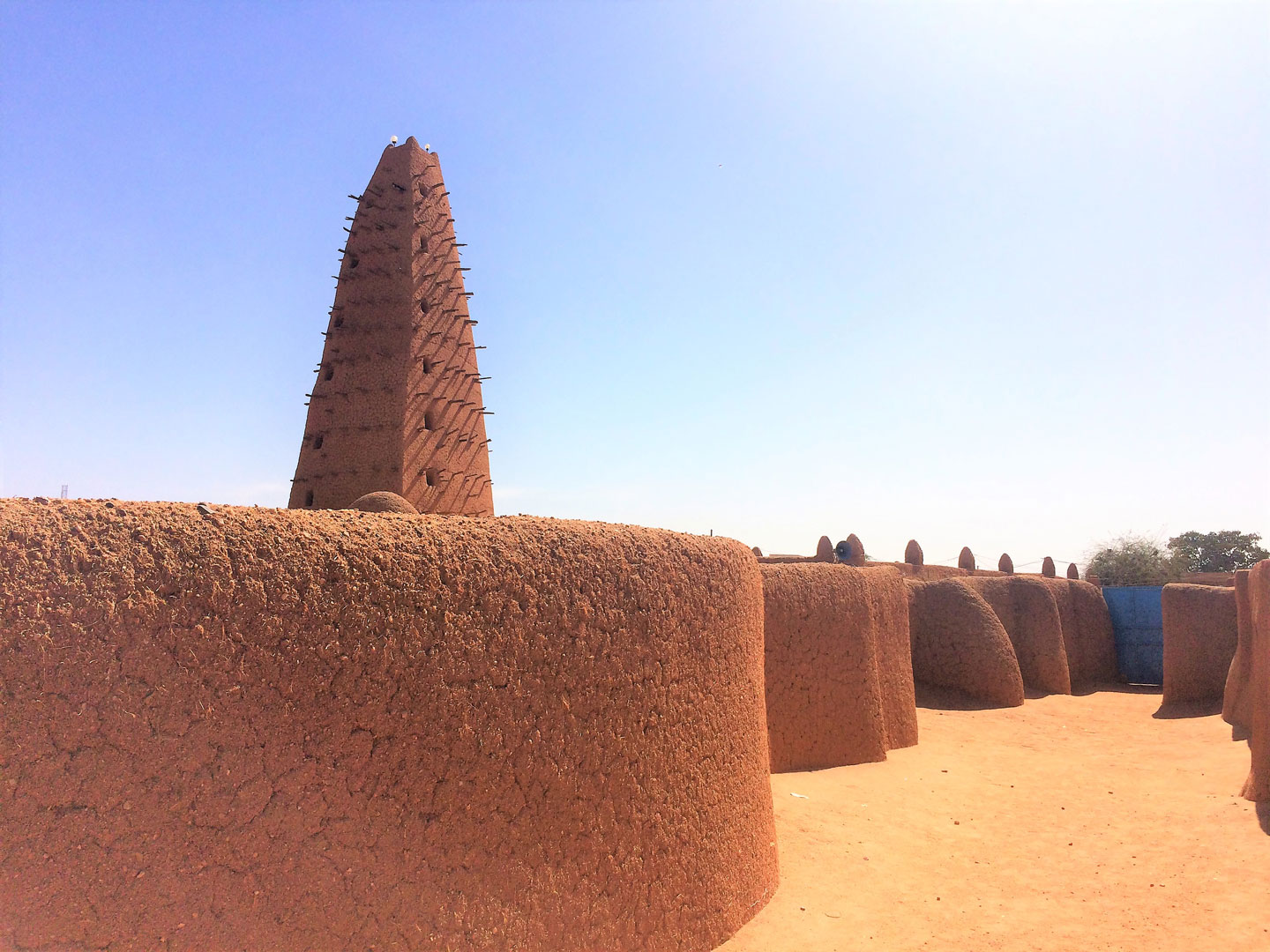The Great Mosque in the historic center of Agadez