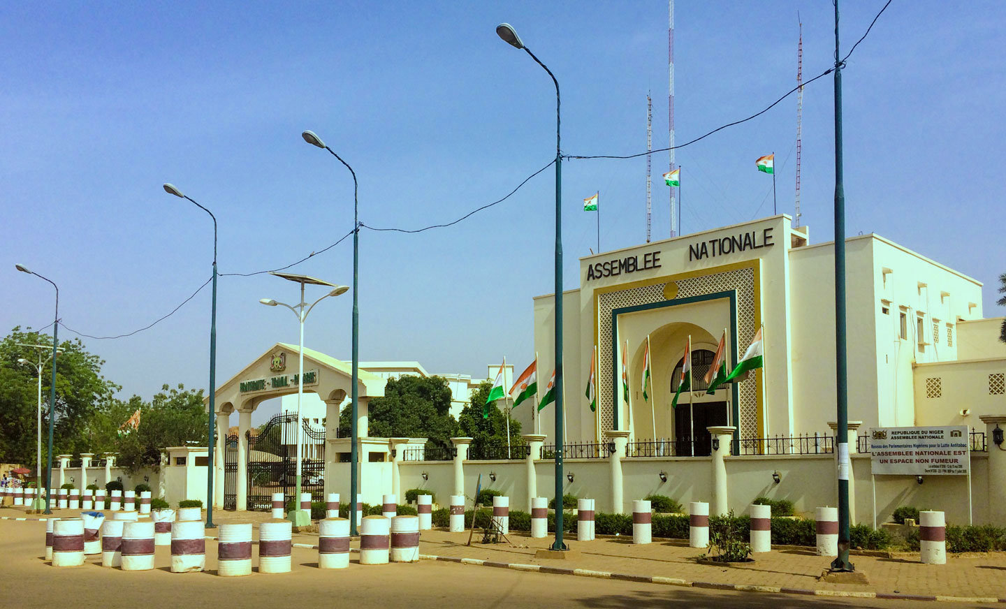 National Assembly of Niger building in Niamey, Niger