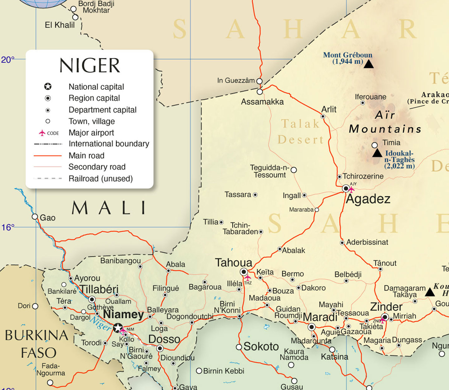 Niger Map