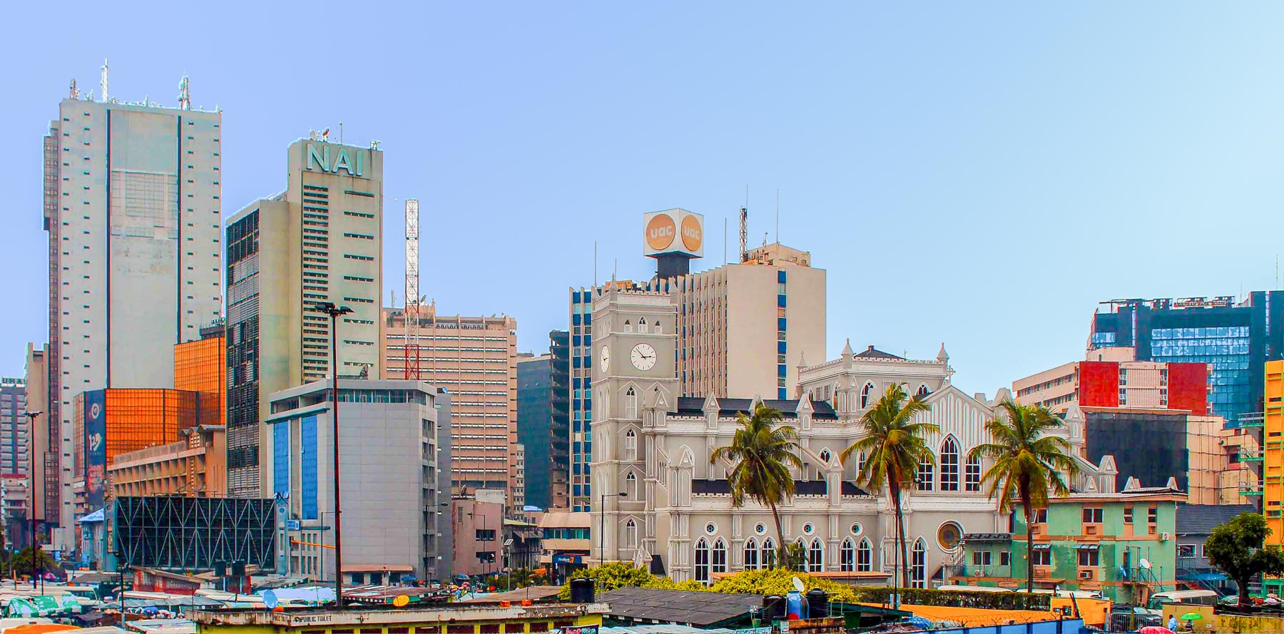 CMS area in Lagos City
