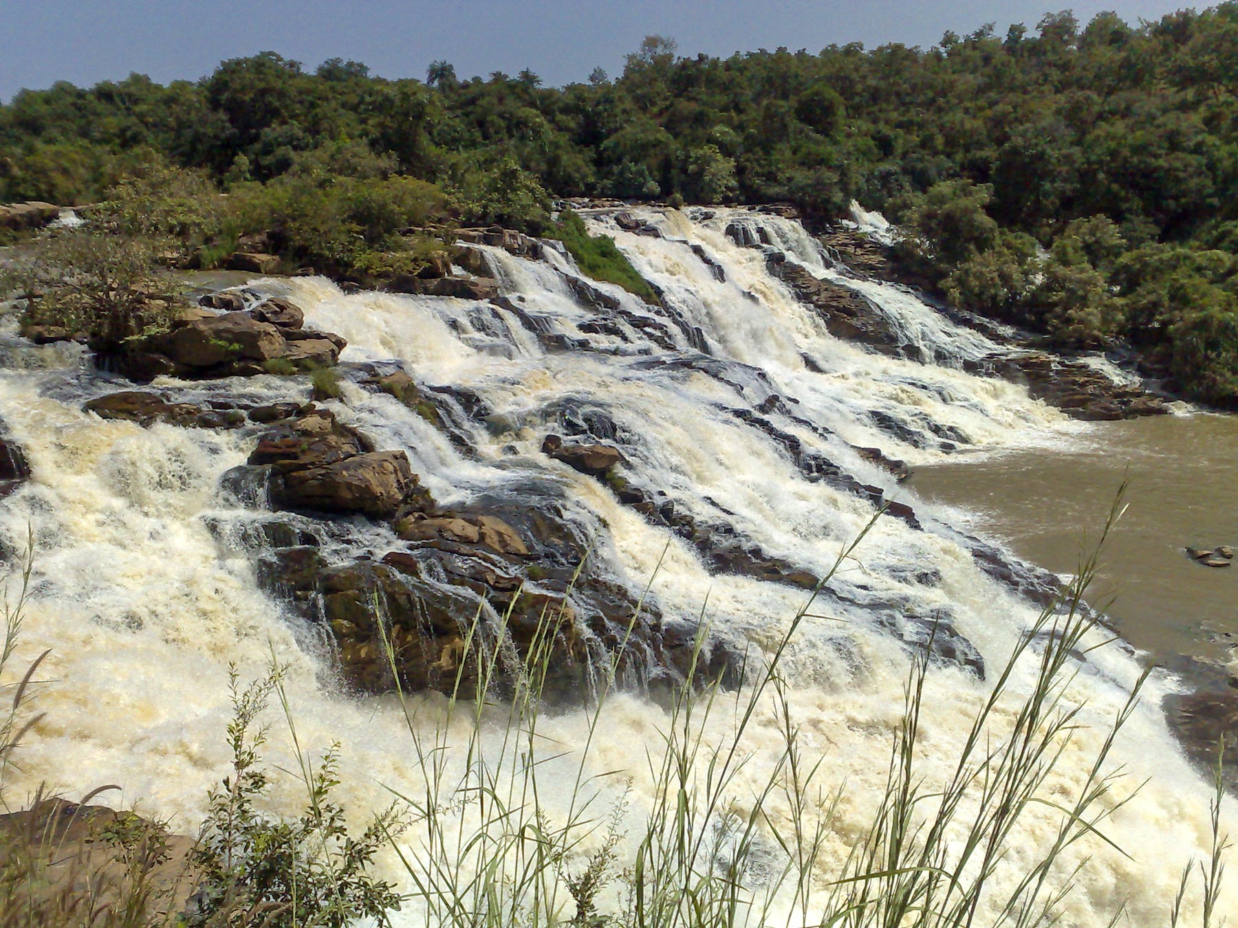 Gurara Falls created by the Gurara River.
