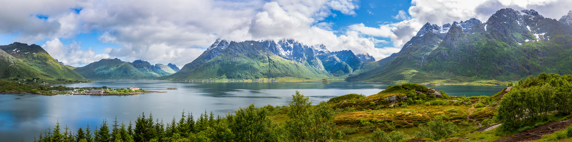 The Scandinavian Peninsula is famous for its fjords