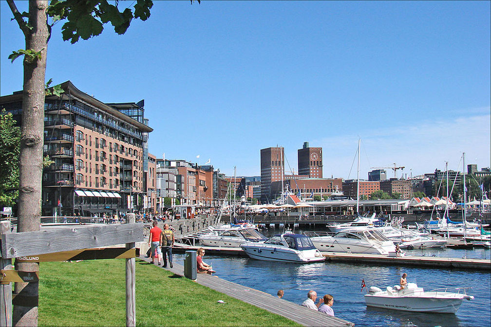 Aker Brygge, Oslo harbor